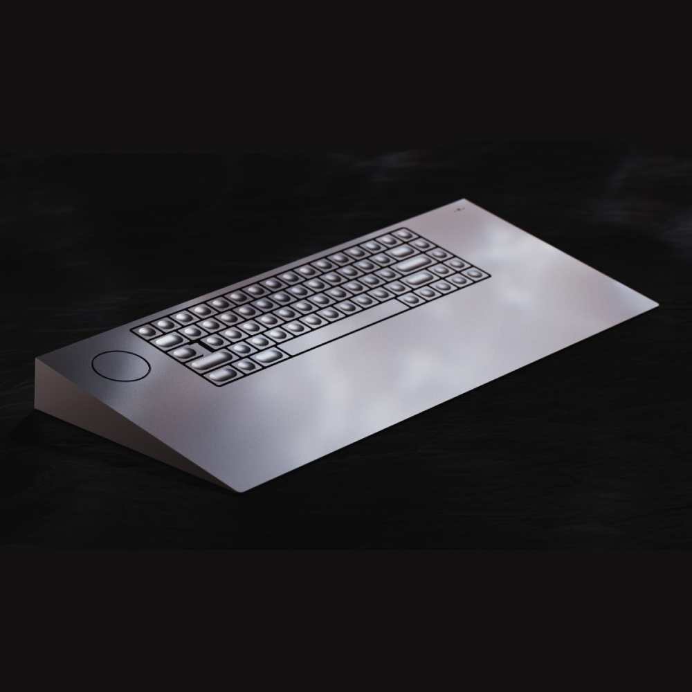 Утяжеленная клавиатура с алюминиевым корпусом. The Icebreaker